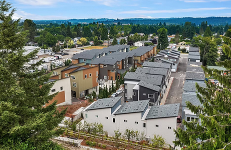 Sunnyside Gardens 47 affordable townhomes