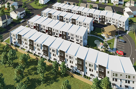 Emerald City Village 43 Modern Townhomes 